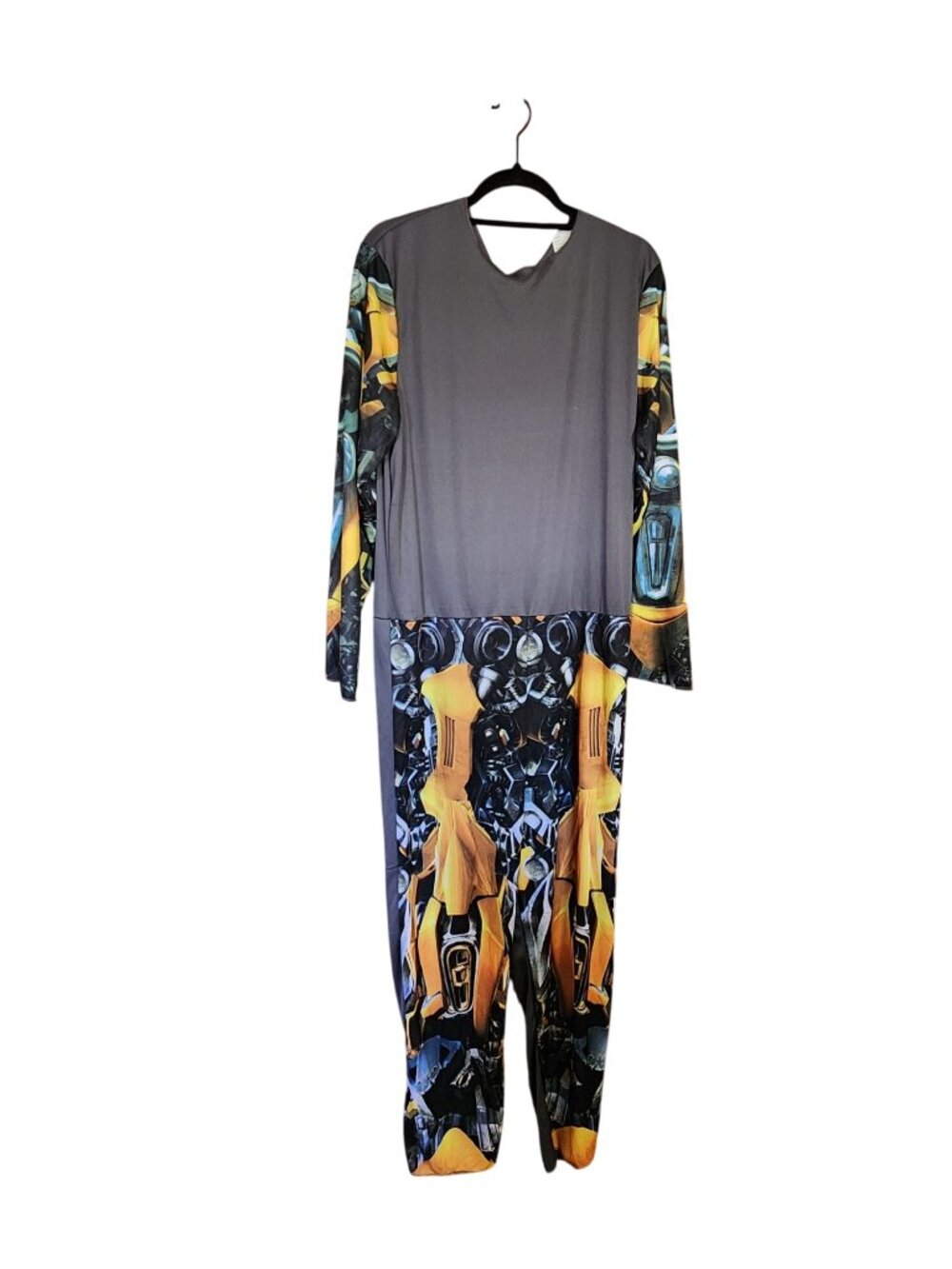 Transformers Bumblebee Halloween Costume Jumpsuit ONLY Mens Size XL